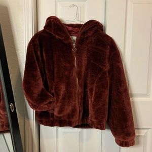 Fuzzy jacket